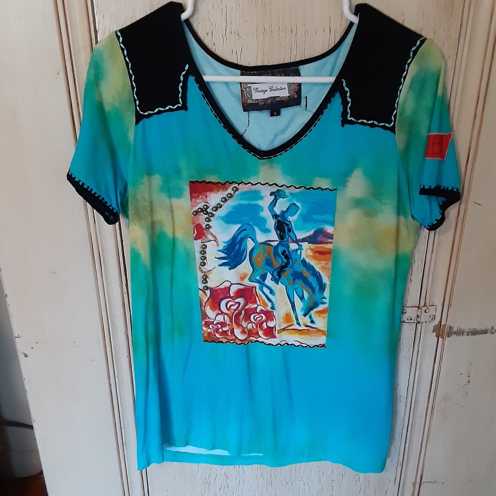 Beautiful Western Top Size Small
